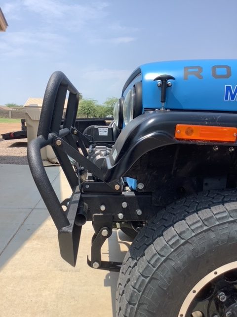 ROXOR Front Bumper w/ Brush Guard and Receiver Hitch (Built to order) - Image 5